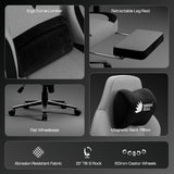 Green Soul Vision Pro V2 Premium Fabric 4D Armrests & Flat Wheelbase Ergonomic Gaming Chair