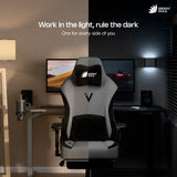 Green Soul Vision Pro V2 Premium Fabric 4D Armrests & Flat Wheelbase Ergonomic Gaming Chair