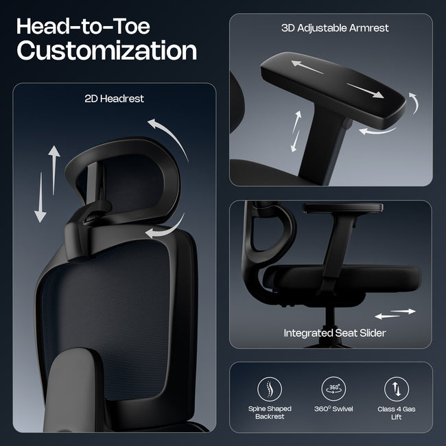 Green Soul  Renewed Orion Ergonomic Office Chair