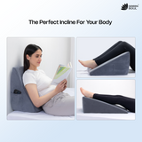 Green Soul ErgoCore Wedge Pillow Premium Memory Foam Wedge Cushion