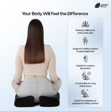 Green Soul ErgoCore Coccyx Seat Cushion for Tailbone Pain Relief