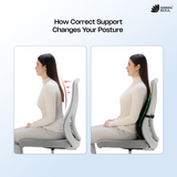 Green Soul ErgoCore Back Rest Cushion Memory Foam Lumbar Support Pillow