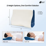 Green Soul ErgoCore Contour Pillow Memory Foam Pillow