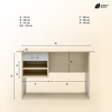Green Soul Rhine Study Table