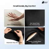 Green Soul ErgoCore Car Neck Rest Pillow (4 Inch) Memory Foam