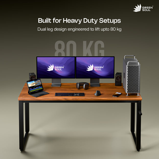 Green Soul Rise (5ft) Manual Height Adjustable Table