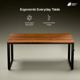 Green Soul Rise (5ft) Manual Height Adjustable Table