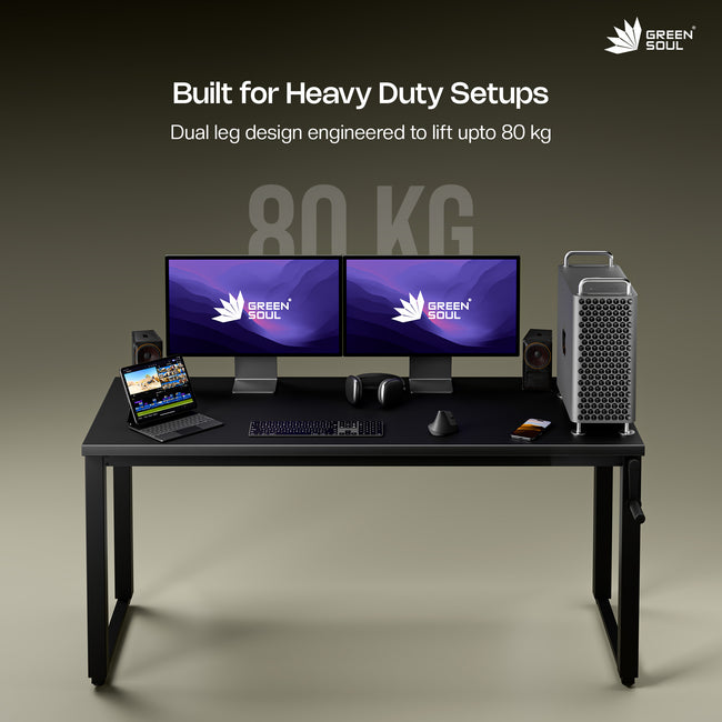 Green Soul Rise (5ft) Manual Height Adjustable Table