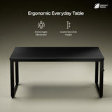 Green Soul Rise (5ft) Manual Height Adjustable Table