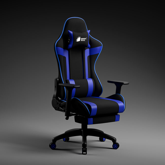 Green Soul Raptor Pro Racing (Fabric) Edition Gaming Chair with Massaged & Footrest