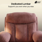 Green Soul  Cloud Single Seater Manual Recliner Sofa