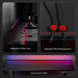 Green Soul Titan X Gaming Height Adjustable Table (Magnetic Wire Routing)