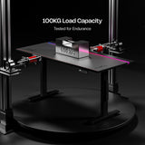 Green Soul Titan X Gaming Height Adjustable Table (Magnetic Wire Routing)