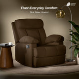 Green Soul  Cloud Single Seater Manual Recliner Sofa