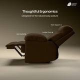 Green Soul  Cloud Single Seater Manual Recliner Sofa