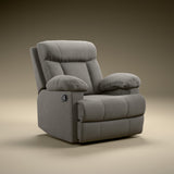 Green Soul  Cloud Single Seater Manual Recliner Sofa