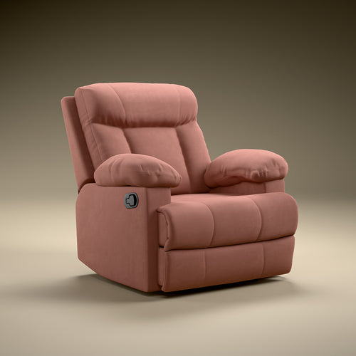 Green Soul  Cloud Single Seater Manual Recliner Sofa
