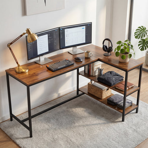 Green Soul Thrive Metal Base Office Study Table