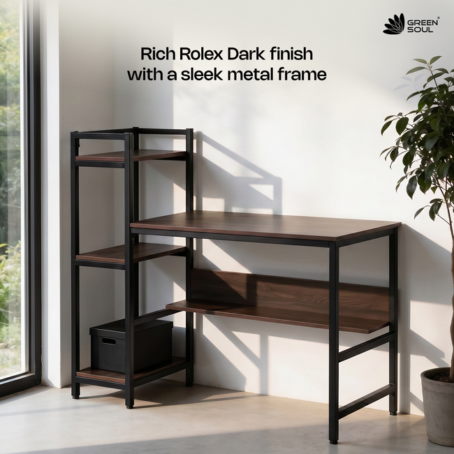 Green Soul Harmony Computer Table for Home pc| Office Table for Home