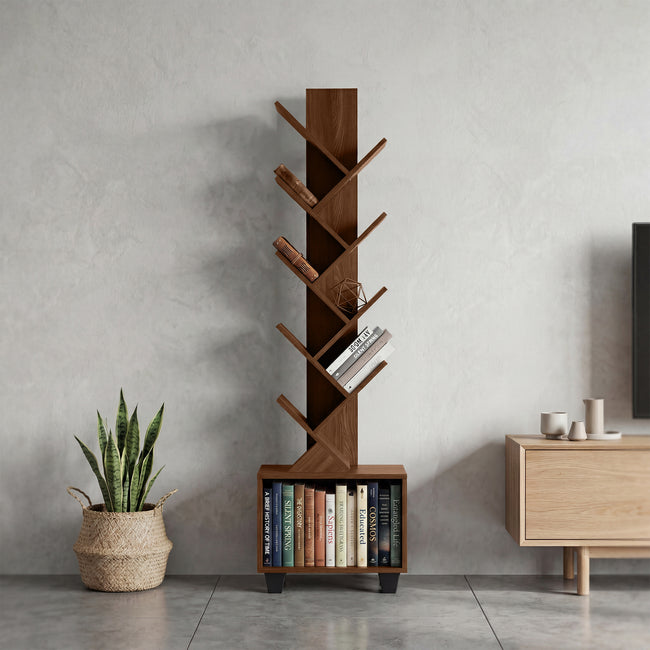 Green Soul StoryTree Engineered Wood Book Shelf