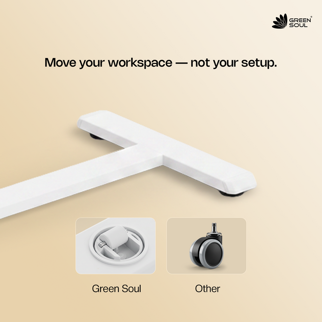Green Soul Axis Ergonomic Height Adjustable Table