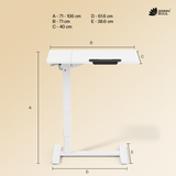 Green Soul Axis Ergonomic Height Adjustable Table