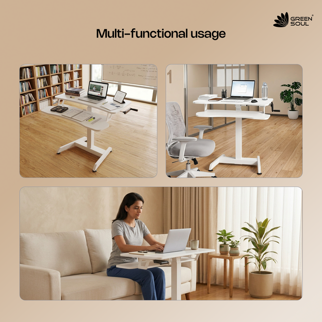 Green Soul Ascend Ergonomic Height Adjustable Table