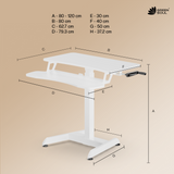 Green Soul Ascend Ergonomic Height Adjustable Table