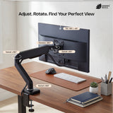 Green Soul Single Monitor Gas Spring Stand Fits 13-32" Screen 9Kg Weight Capacity