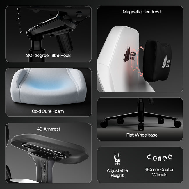 Green Soul Assassin Neo Gaming Chair