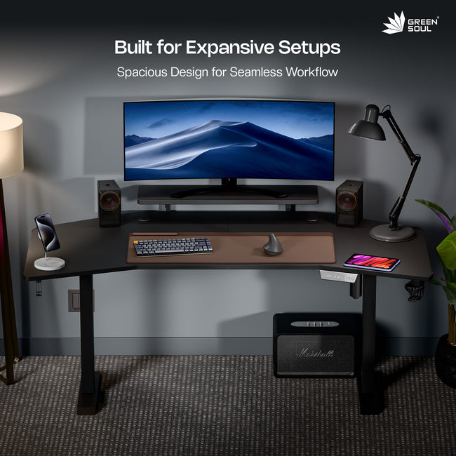 Green Soul ARC Gaming Height Adjustable Table
