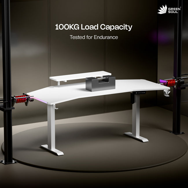 Green Soul ARC Gaming Height Adjustable Table