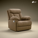 Green Soul  Cloud Single Seater Manual Recliner Sofa