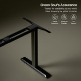 Green Soul Prime Electric Dual Motor Height Adjustable Table (Frame Only)