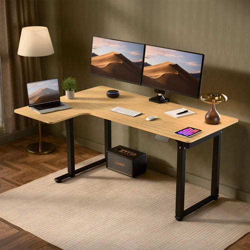 Green Soul Alex L Shape Electric Height Adjustable Table