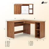 Green Soul Brixton L-Shape Study table