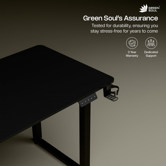 Green Soul Alex L Shape Electric Height Adjustable Table
