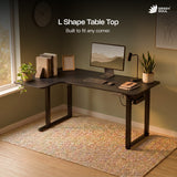 Green Soul Alex L Shape Electric Height Adjustable Table