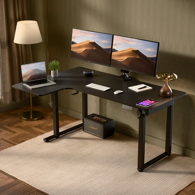 Green Soul Alex L Shape Electric Height Adjustable Table