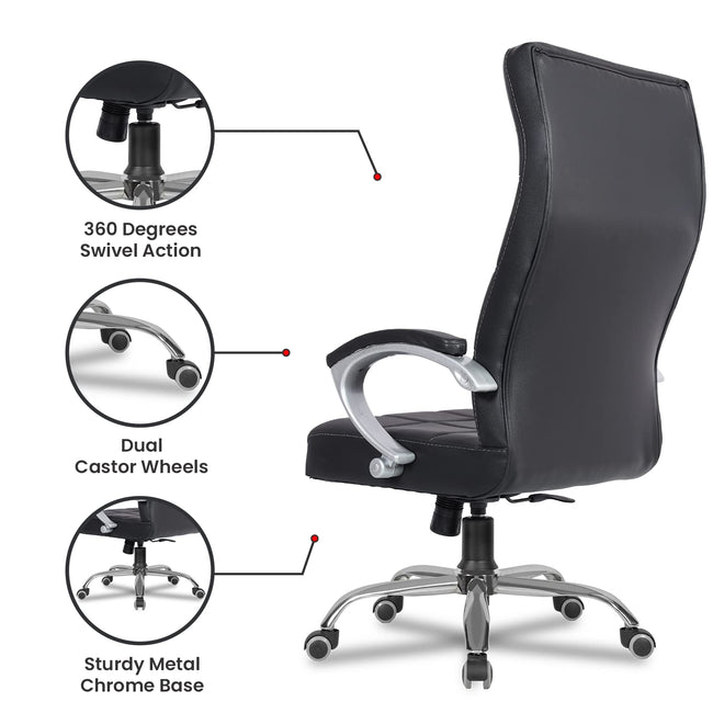Green Soul Renewed Ace High Back Executive Chair Renewed Green Soul Ergonomics   