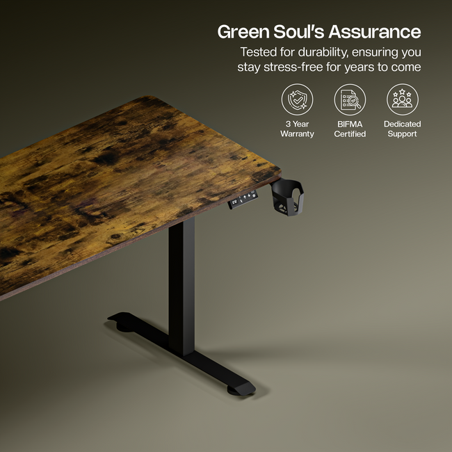 Green Soul Imperium Pro (4 Feet) Electric Height Adjustable Table