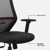 Green Soul Eva Mid Back Mesh Premium Office Chair