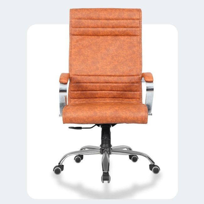 Green Soul Renewed Verona High Back  Executive Chair Renewed Green Soul Ergonomics tan  