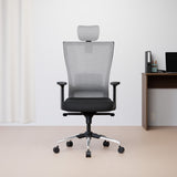 Green Soul Primus High Back Office Chair Office Chairs Green Soul Ergonomics Grey Back  