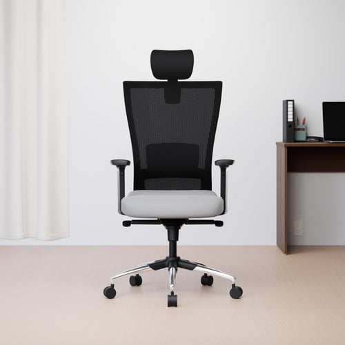 Green Soul Primus High Back Office Chair Office Chairs Green Soul Ergonomics Grey Seat  