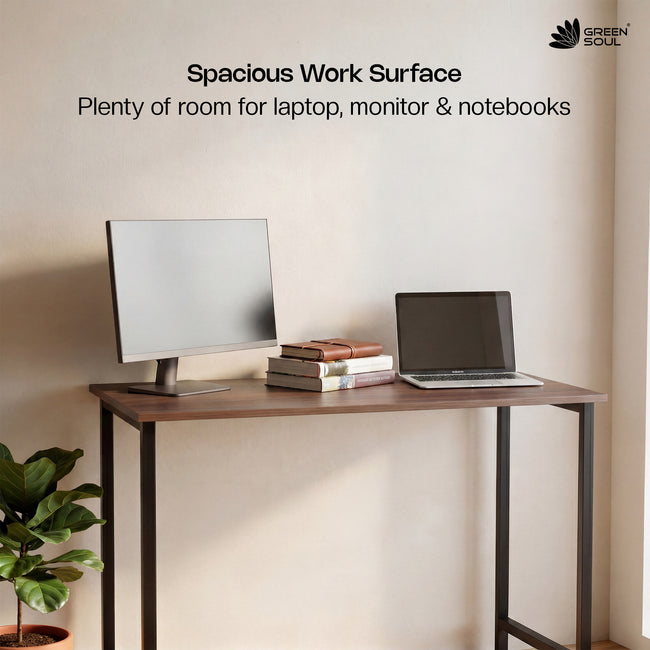 Green Soul Begin Metal Base Office Study Table