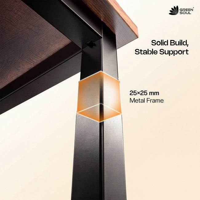 Green Soul Begin Metal Base Office Study Table