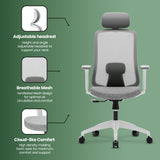 Green Soul Renewed Cosmos Green High Back Premium Office Chair Renewed Green Soul Ergonomics   
