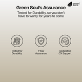 Green Soul  Cloud Single Seater Manual Recliner Sofa