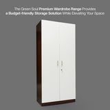 Green Soul Renewed Arthur 2-Door Wardrobe